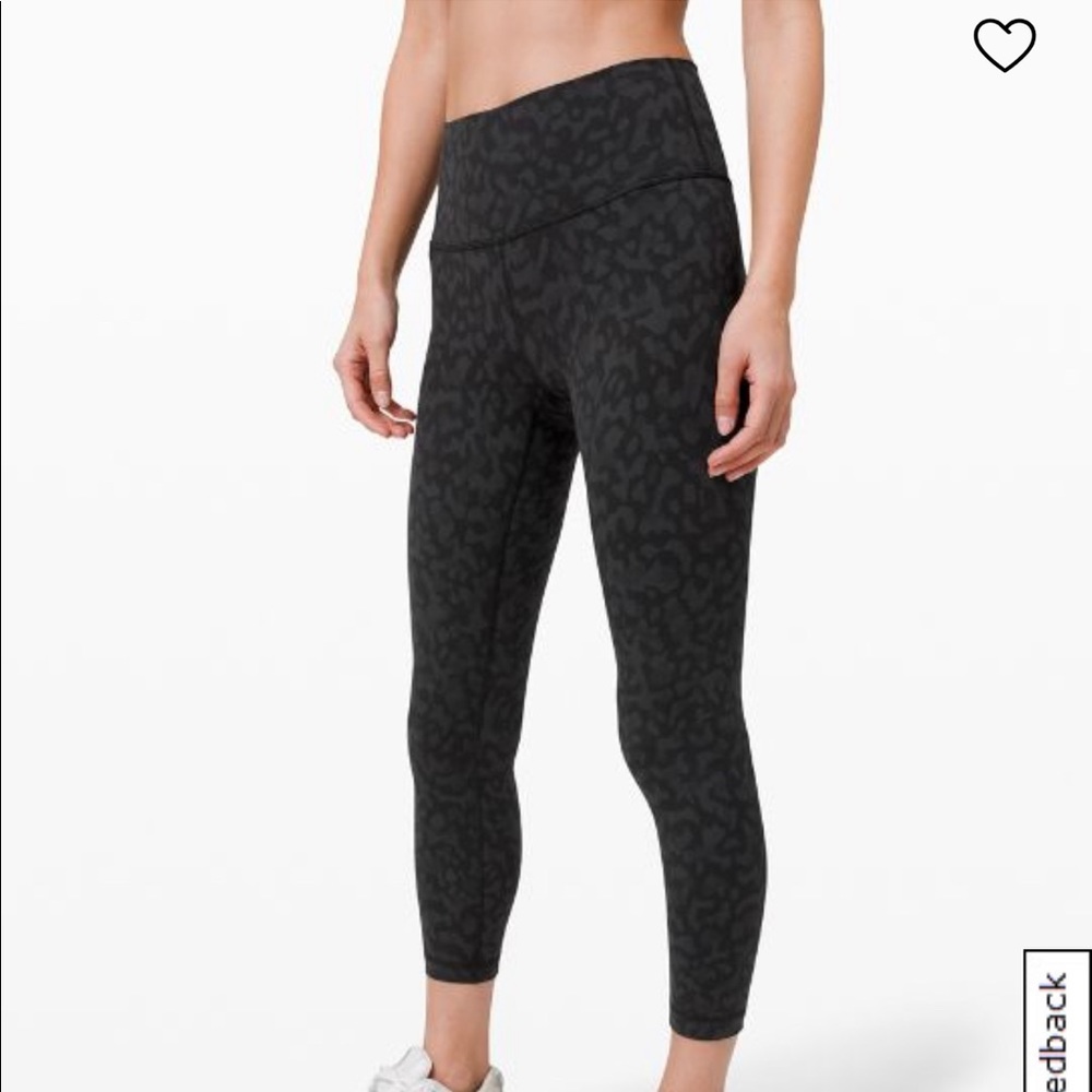 Lululemon Wunder Under HR Tight 25 FLuo